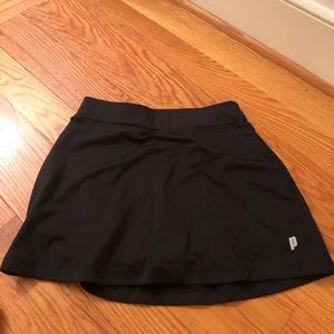 Black Prince tennis skirt